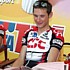 Frank Schleck avant la 4me tape du Giro d'Italia 2005